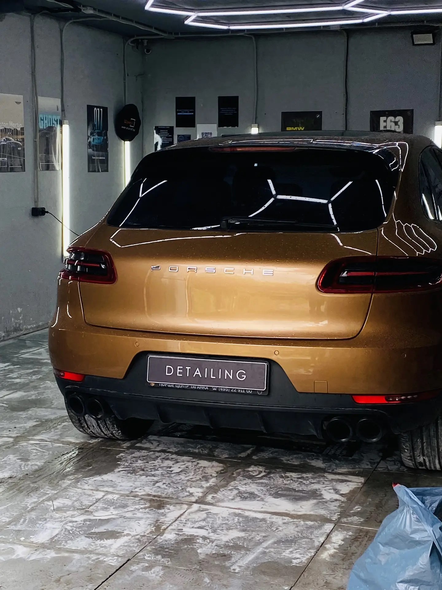 После мойки BMW
